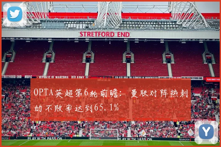 OPTA英超第6轮前瞻：曼联对阵热刺的不败率达到65.1%